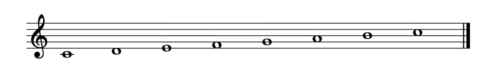 MT05-大調與小調 c major