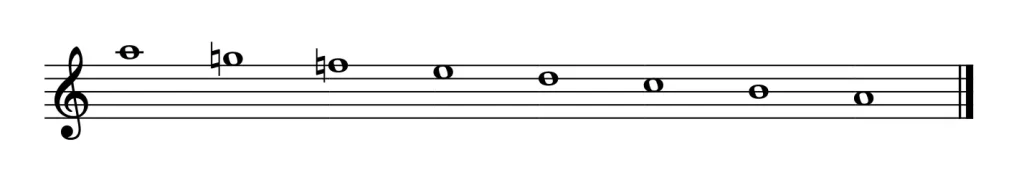 MT05-大調與小調 minor melodic2